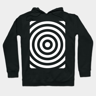 Bullseye (white print) Hoodie